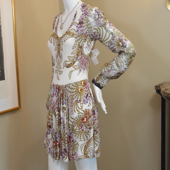 🆕🏷️Just Cavalli Multicolored Dress Size 2 - Picture 12 of 16